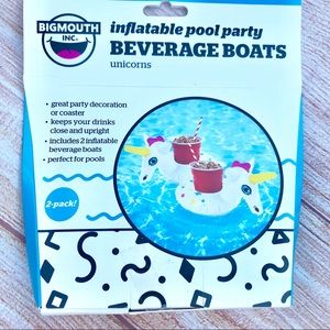 Inflatable Pool Party Beverage Boats